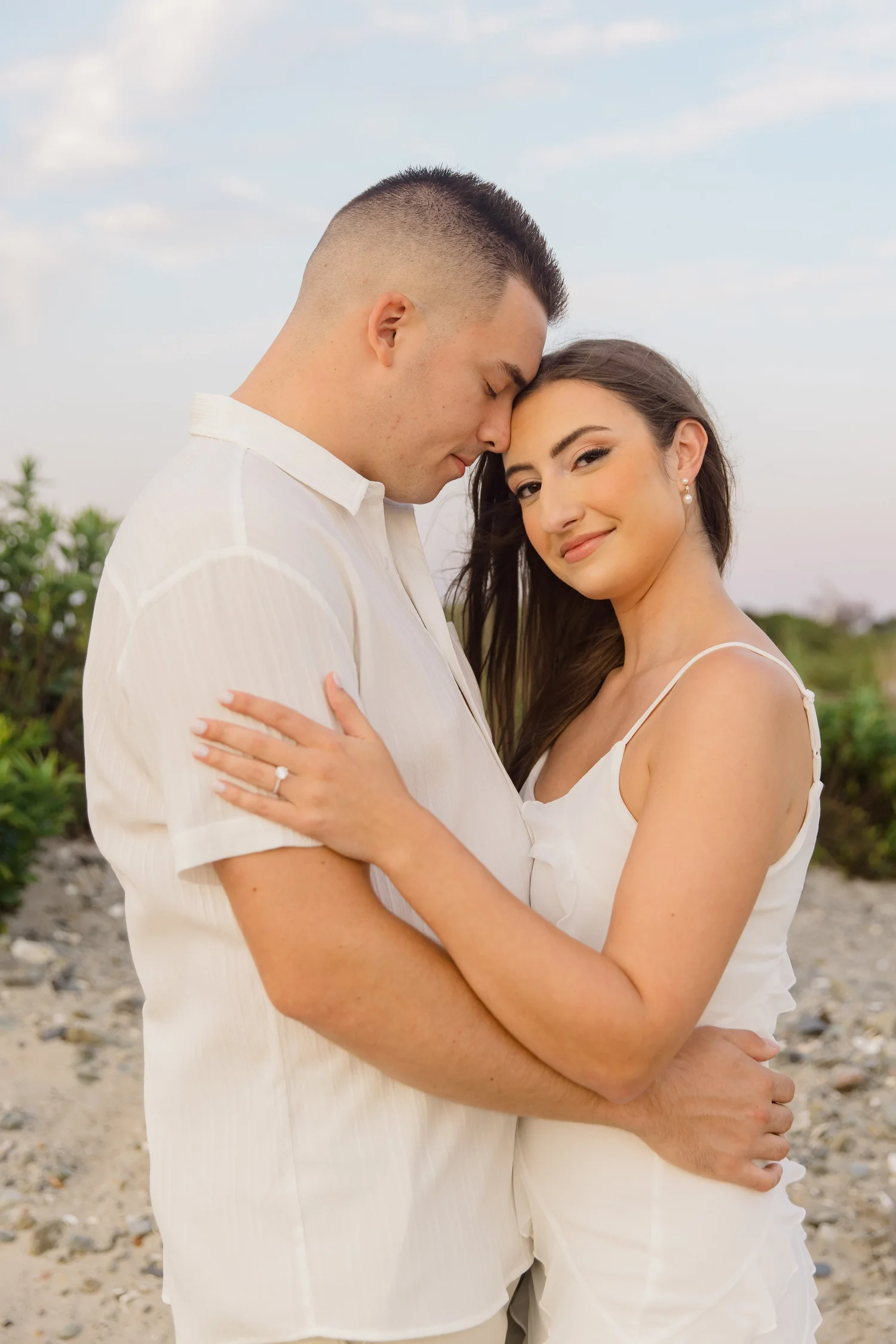 How to Feel Comfortable in Front of the Camera: Engagement Shoot Edition