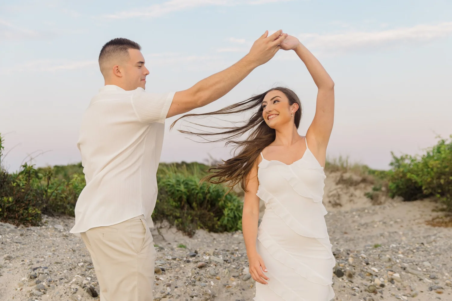 How to Feel Comfortable in Front of the Camera: Engagement Shoot Edition